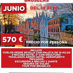 Brujas, Gante y Bruselas (del 14 al 17 de junio)